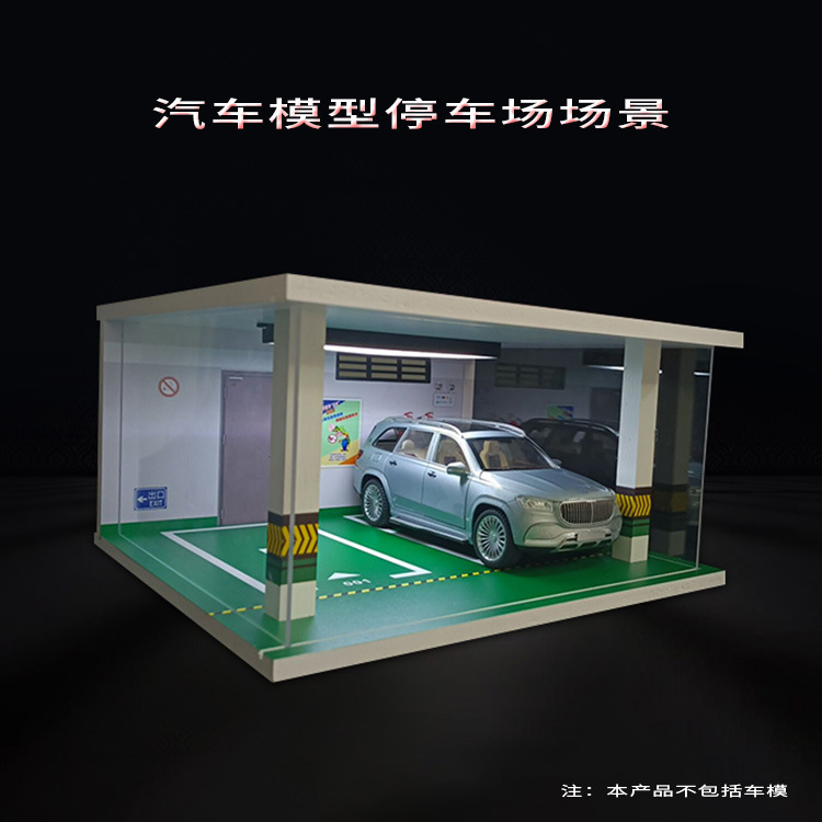 1/24 Garage Diecast Car Displa - Model Kit Display Case ulasan dan harga