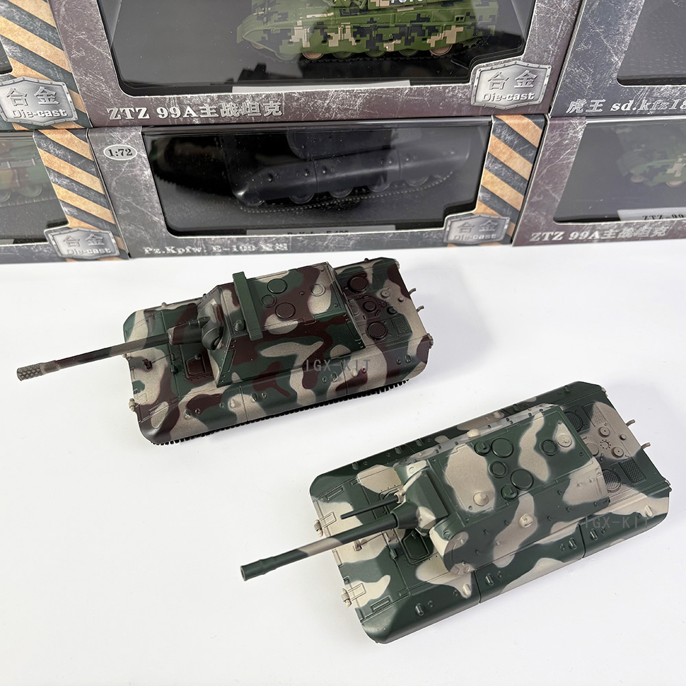 1/72 scale German E-100 heavy  - Model Kit Tank ulasan dan harga