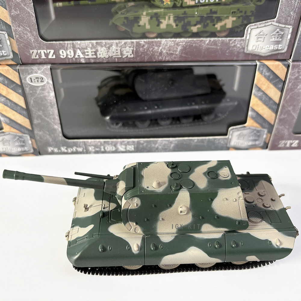 1/72 scale German E-100 heavy  - Model Kit Tank ulasan dan harga