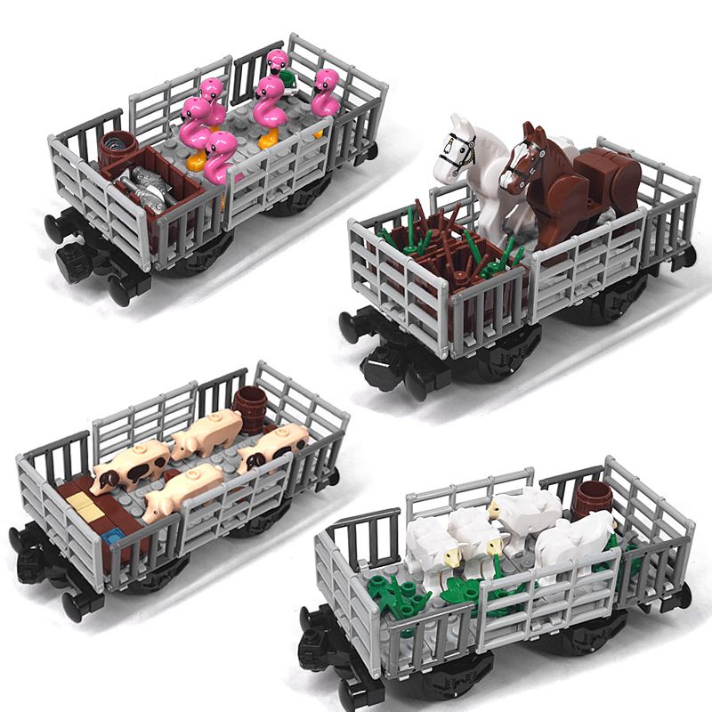Farm MOC Animal Dedicated Trai - Model Kit Horse ulasan dan harga