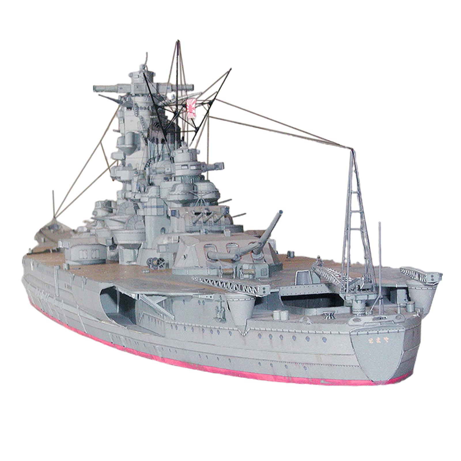 1pc WW2 Yamato Navy Ship Puzzl - Model Kit Yamato ulasan dan harga