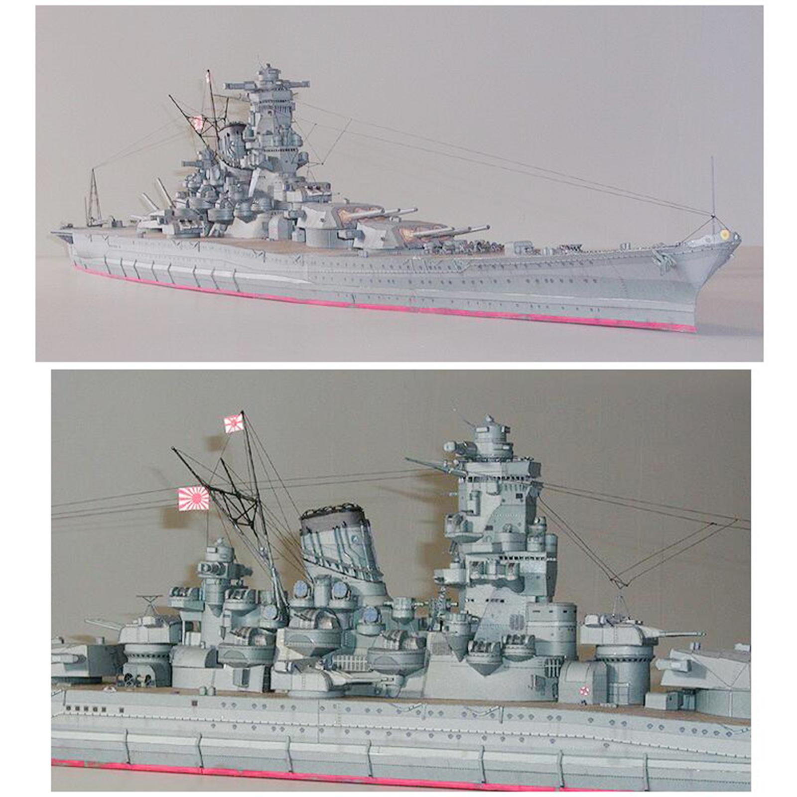 1pc WW2 Yamato Navy Ship Puzzl - Model Kit Yamato ulasan dan harga
