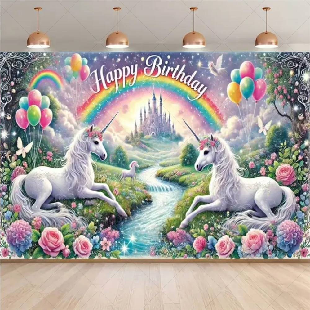 Pink 3D Magical Unicorn and Fa - Model Kit Horse ulasan dan harga