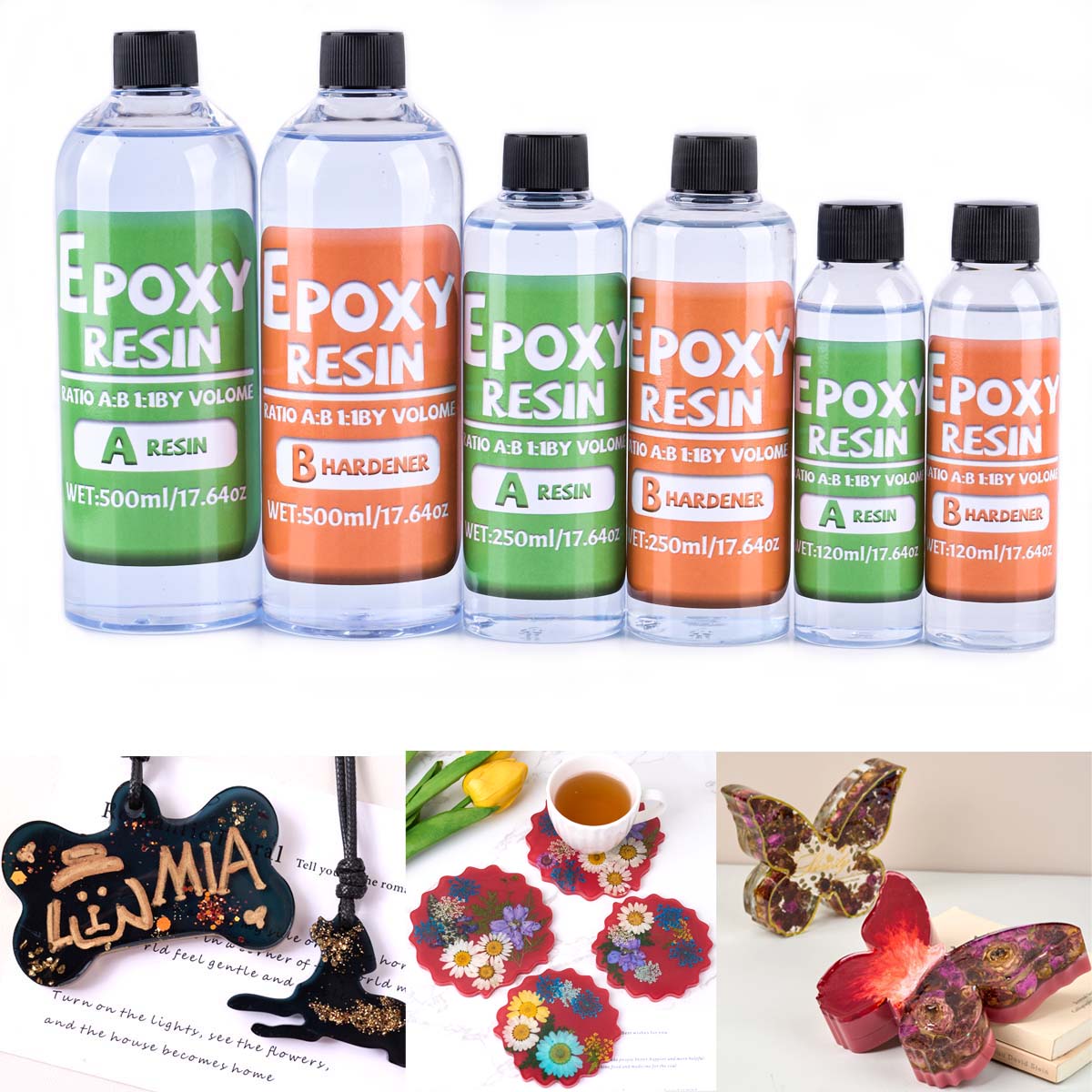 1:1 Ratio Epoxy Resin Kit Anti - Resin Kit Cast ulasan dan harga