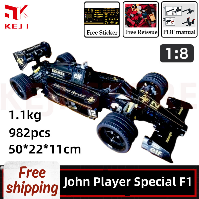 KEJI MOC-70614 John Player Spe - Model Kit F1 ulasan dan harga