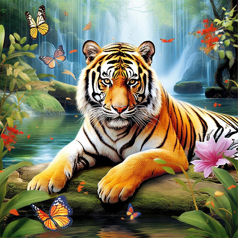1 Set of Tiger King Diamond Pa - Model Kit Tank ulasan dan harga