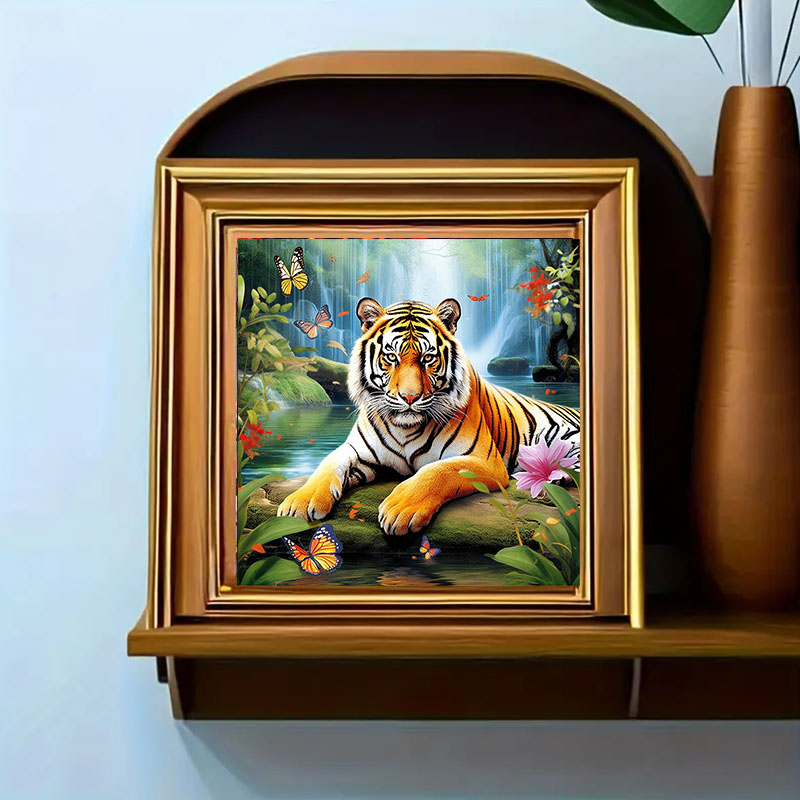 1 Set of Tiger King Diamond Pa - Model Kit Tank ulasan dan harga