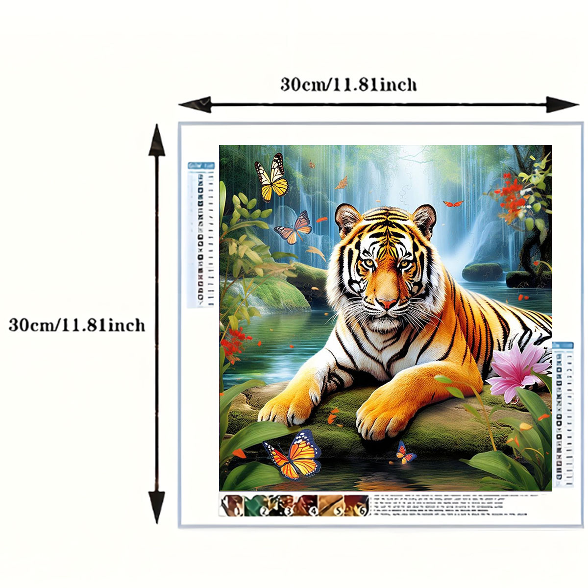 1 Set of Tiger King Diamond Pa - Model Kit Tank ulasan dan harga