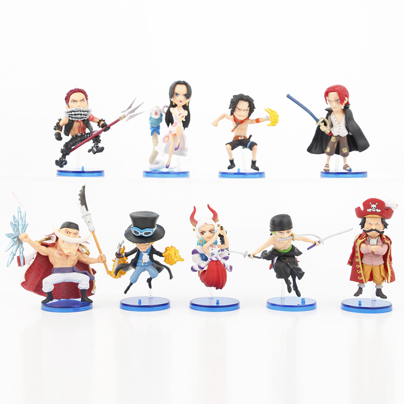 9pcs/set One Piece Yamato Edwa - Model Kit Yamato ulasan dan harga