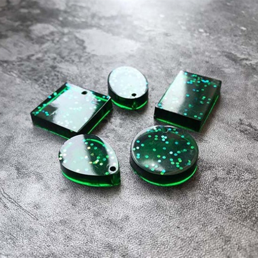 20Pcs/Set DIY Keychain Pendant - Resin Kit Cast ulasan dan harga