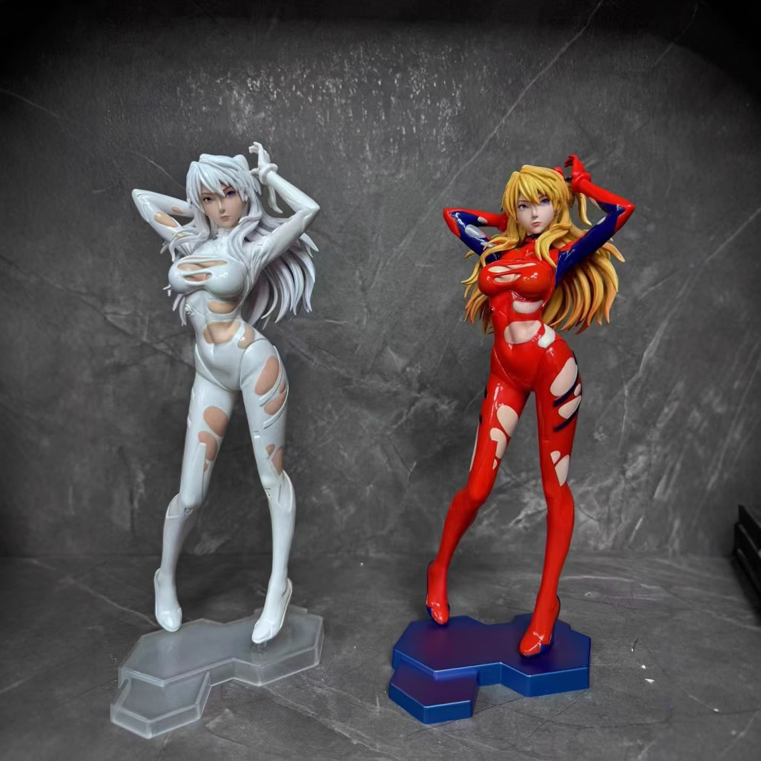 2 types Anime EVA Asuka Langle - Model Kit Aoshima ulasan dan harga