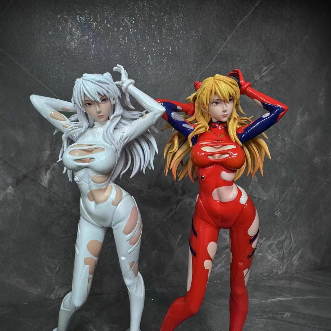 2 types Anime EVA Asuka Langle - Model Kit Aoshima ulasan dan harga
