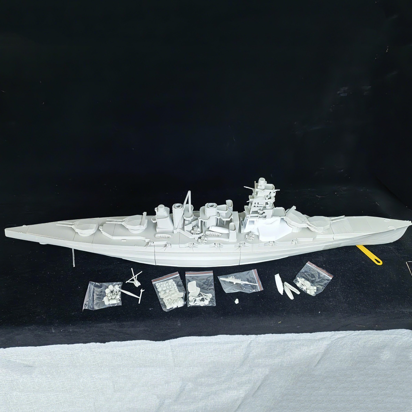 1/200 RC Ships 107cm Kongo WWI - Model Kit Lucario ulasan dan harga