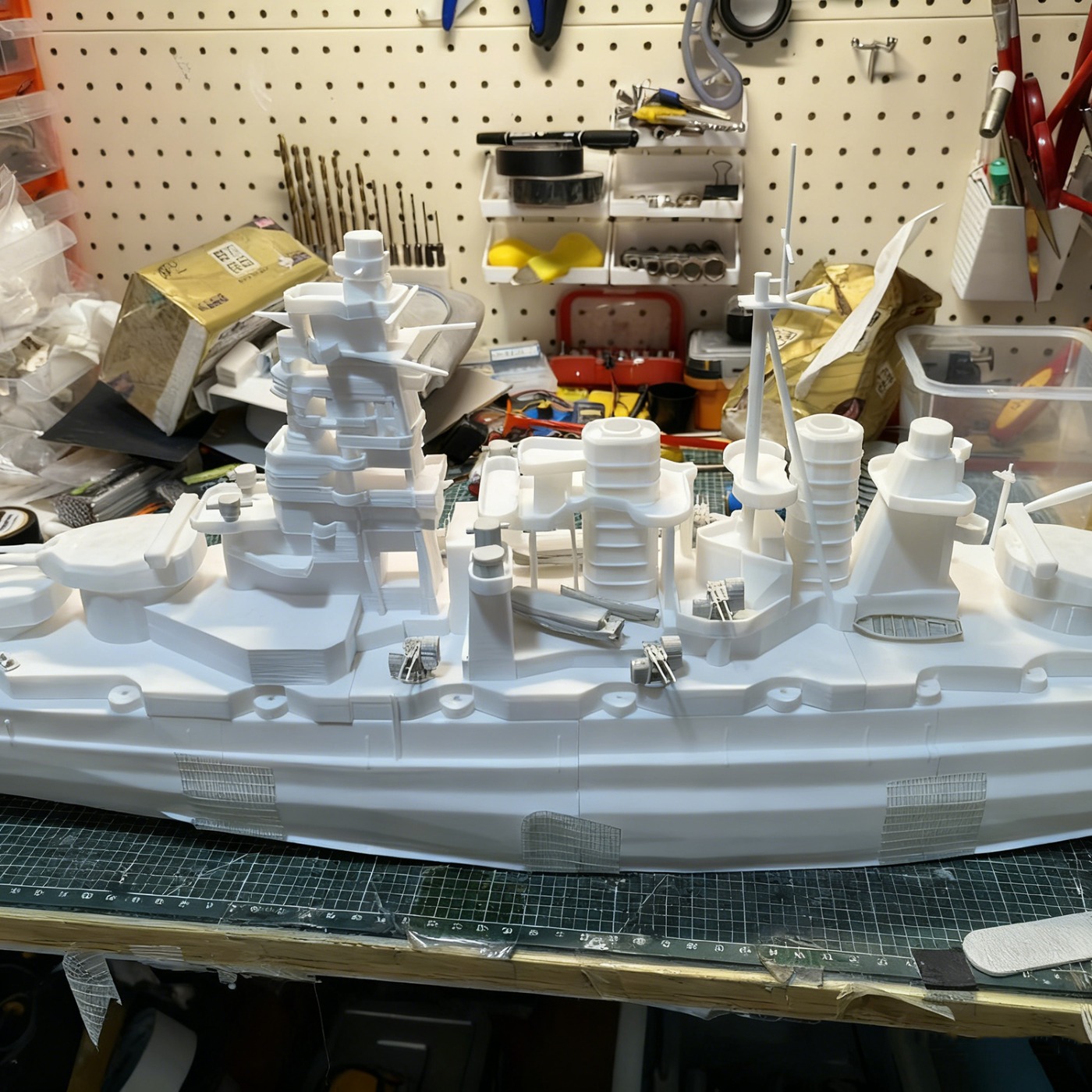 1/200 RC Ships 107cm Kongo WWI - Model Kit Lucario ulasan dan harga