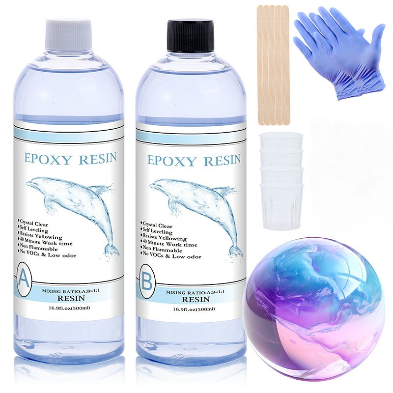 1:1 Clear Epoxy Resin Crystal  - Resin Kit Cast ulasan dan harga