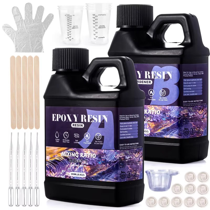 Easy Mix 1:1 Epoxy Resin Kit C - Resin Kit Cast ulasan dan harga