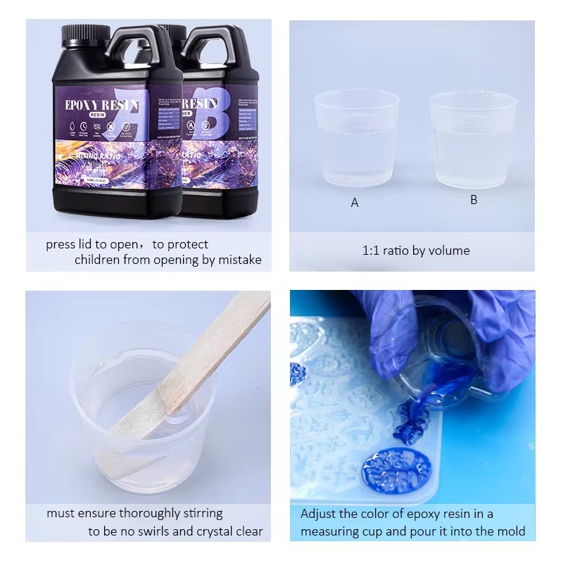 Easy Mix 1:1 Epoxy Resin Kit C - Resin Kit Cast ulasan dan harga