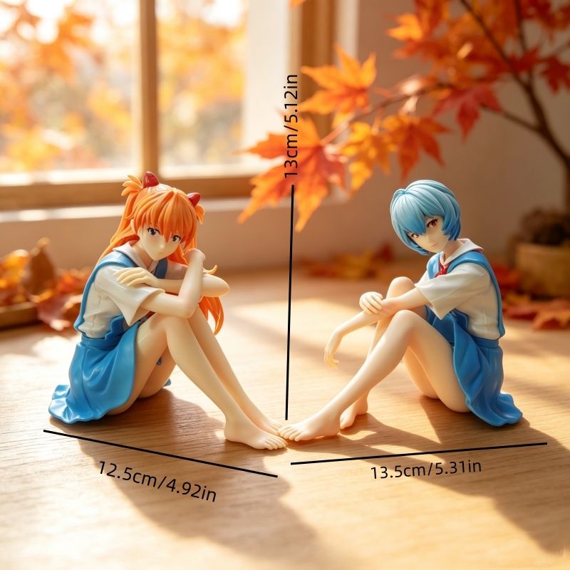 13CM Anime Asuka Langley Soryu - Model Kit Aoshima ulasan dan harga