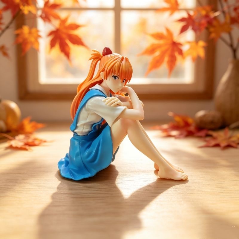 13CM Anime Asuka Langley Soryu - Model Kit Aoshima ulasan dan harga