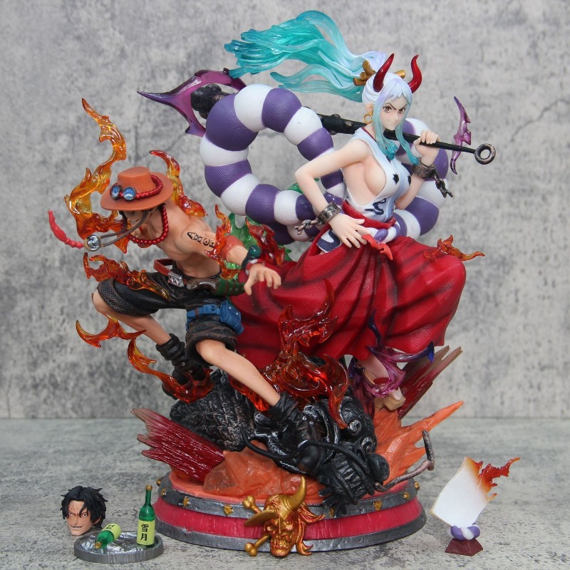 Bandai One Piece Anime Figure  - Model Kit Yamato ulasan dan harga