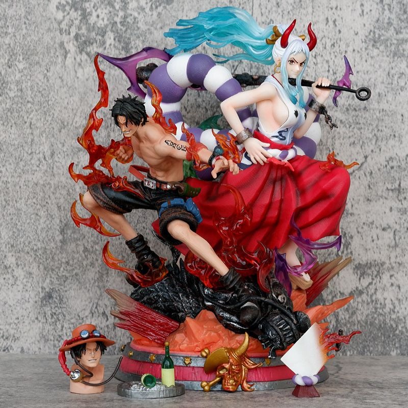 Bandai One Piece Anime Figure  - Model Kit Yamato ulasan dan harga