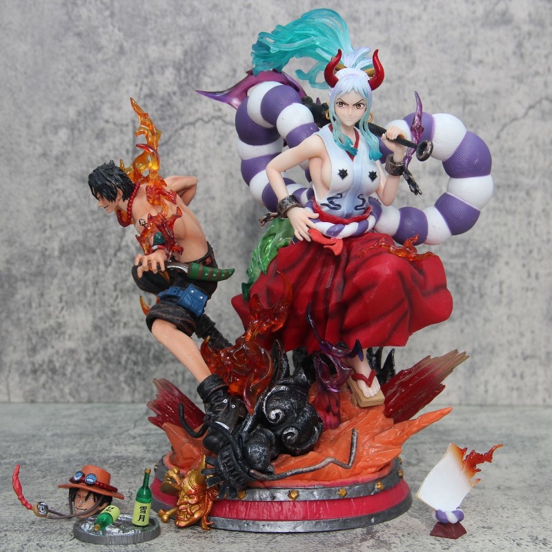 Bandai One Piece Anime Figure  - Model Kit Yamato ulasan dan harga