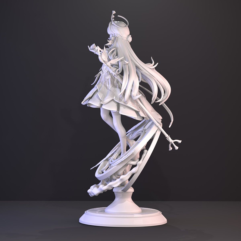 Unpainted 3D Printed Figure An - Model Kit Figures ulasan dan harga