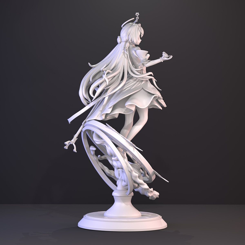 Unpainted 3D Printed Figure An - Model Kit Figures ulasan dan harga
