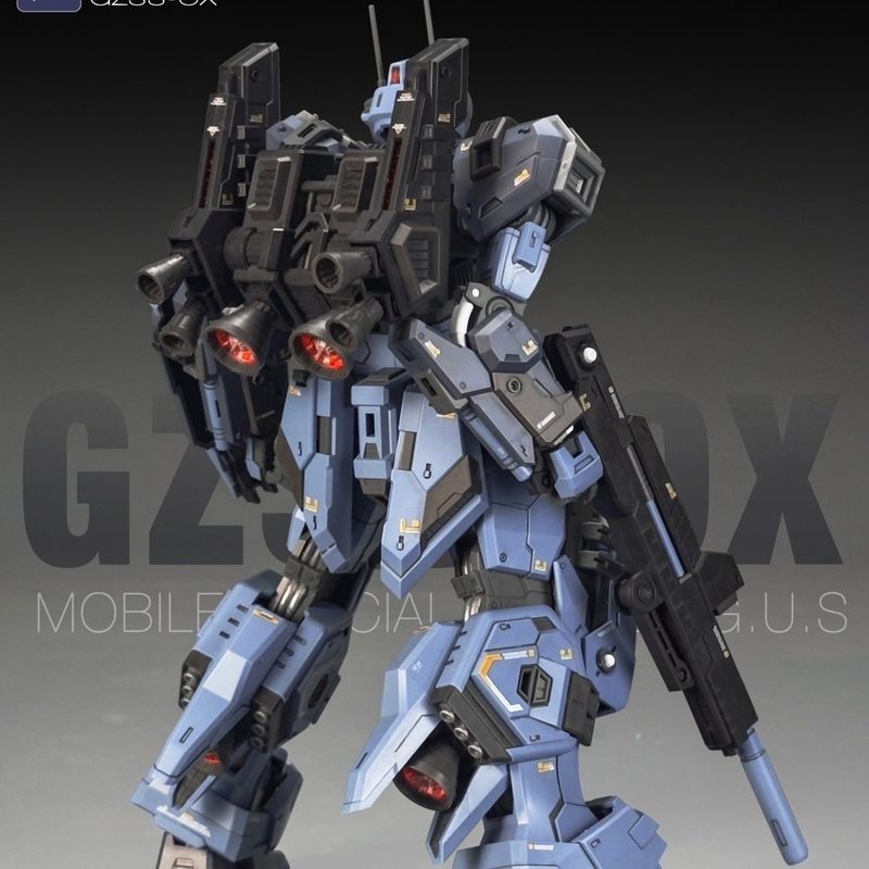 Spot 1/100 Scale Gus Zza Gzss- - Model Kit Zza ulasan dan harga