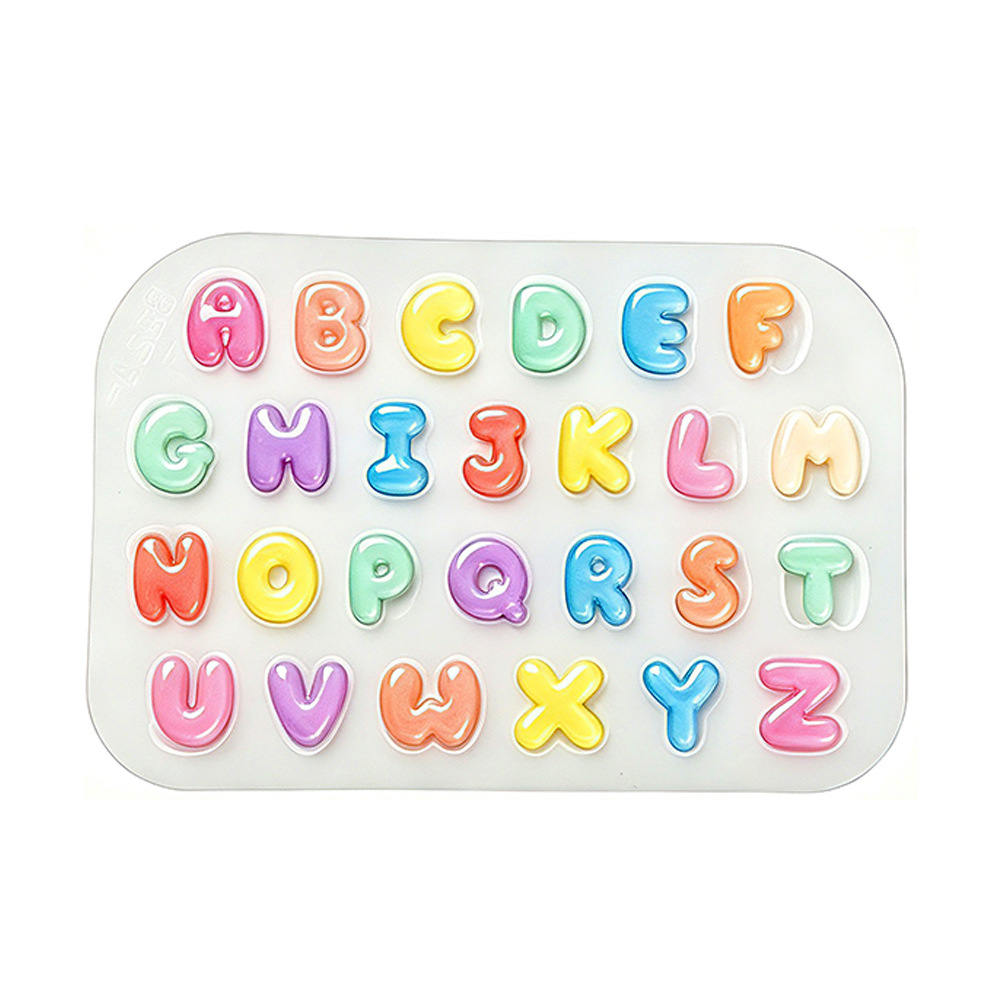 2Pcs Mini Letter Silicone Mold - Resin Kit Cast ulasan dan harga