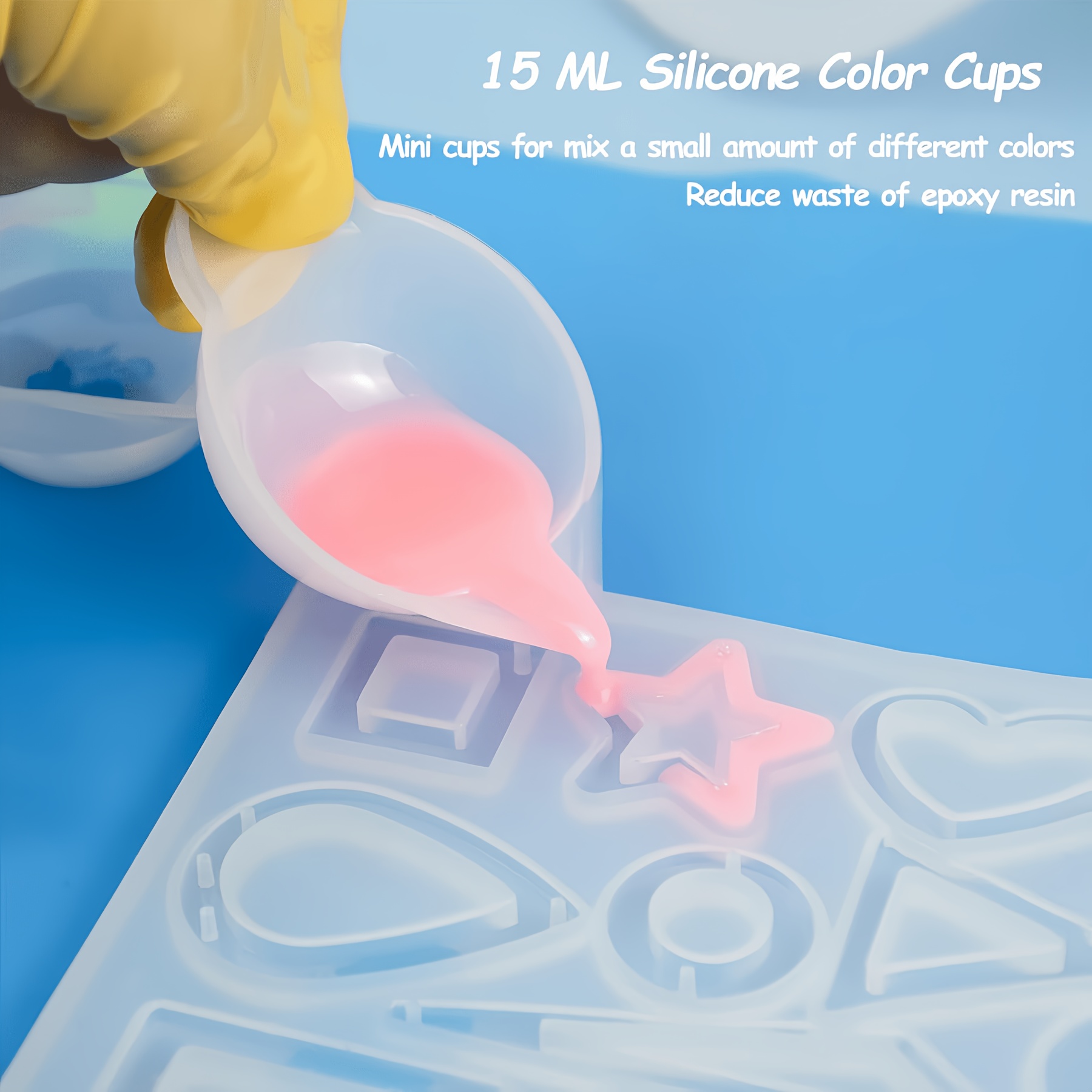 21pcs/Set Silicone Resin Casti - Resin Kit Cast ulasan dan harga