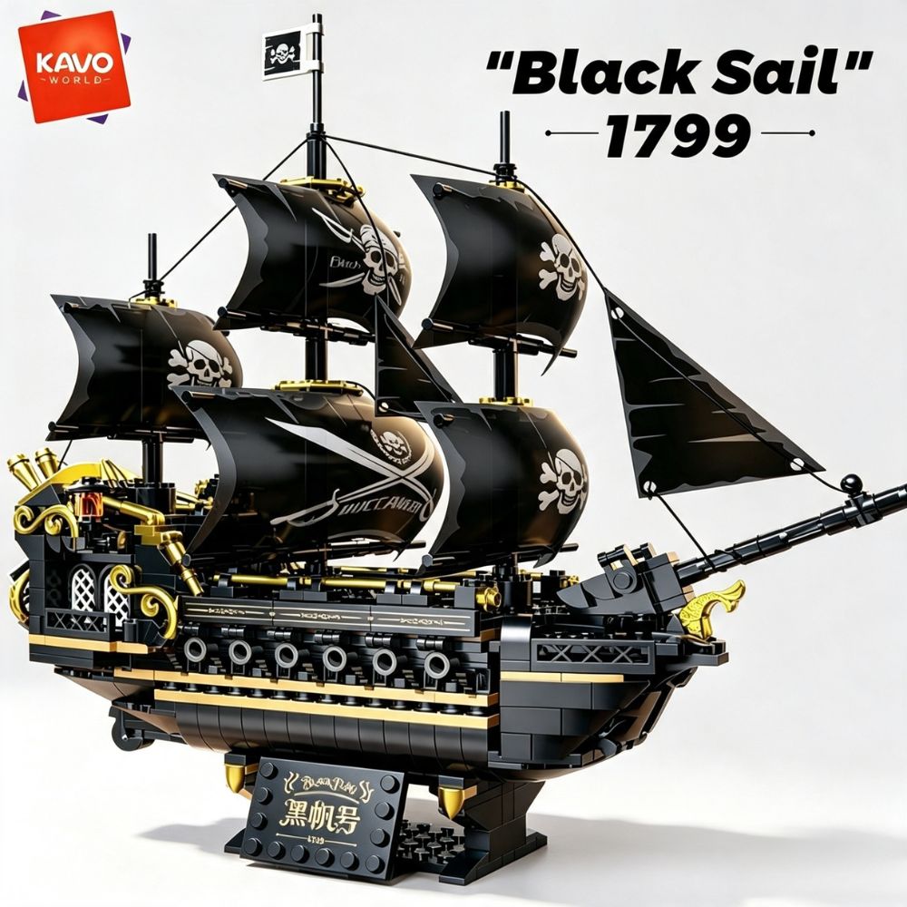 KAVOWORLD 801pcs 1799 Classic  - Model Kit Lucario ulasan dan harga