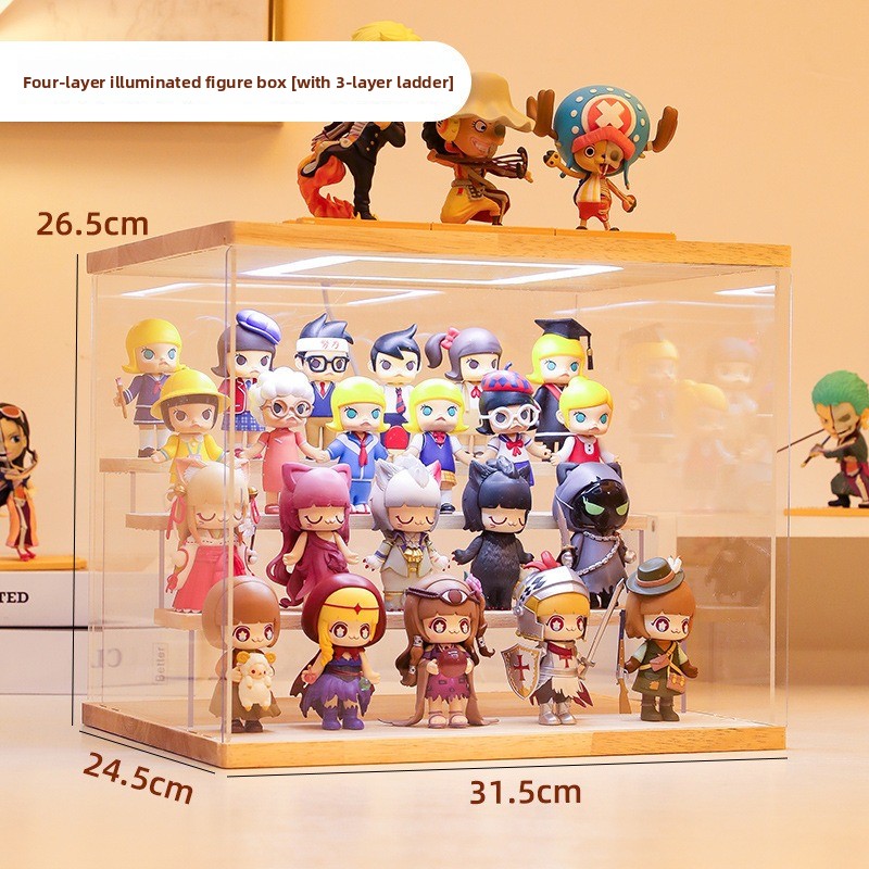 Acrylic Display Case with LED  - Model Kit Display Case ulasan dan harga