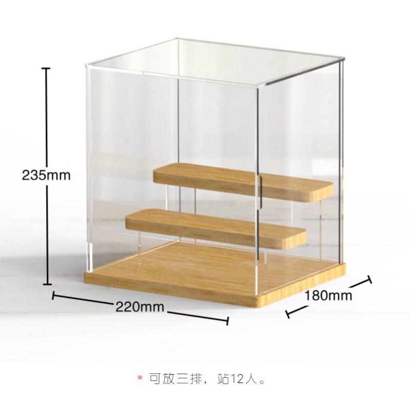 Acrylic Display Case with LED  - Model Kit Display Case ulasan dan harga