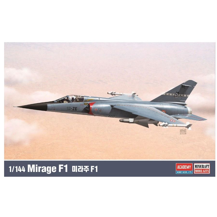 AC12665 ACADEMY 1/144 Dassault - Model Kit F1 ulasan dan harga