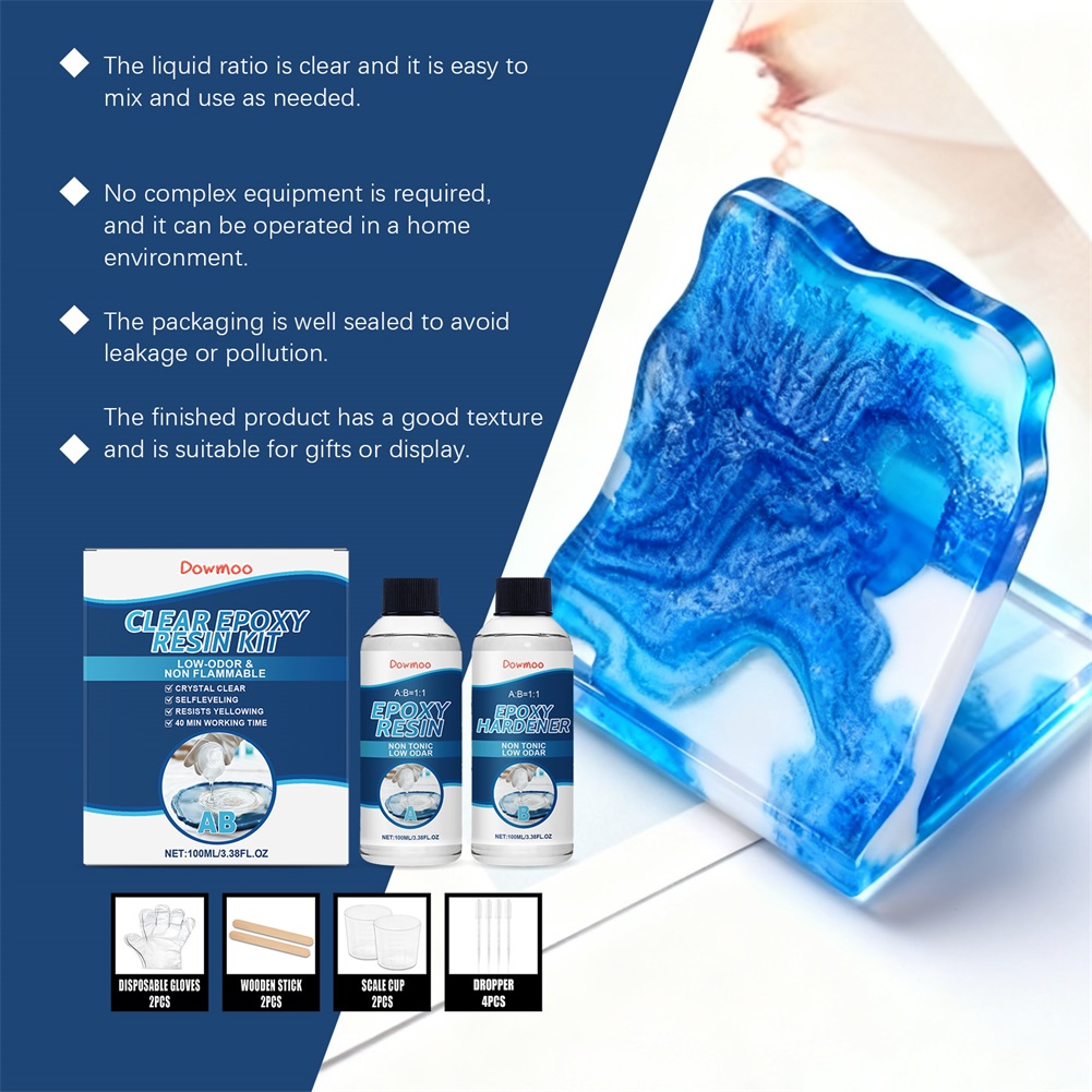 DIY Crystals Clear Epoxys Resi - Resin Kit Cast ulasan dan harga