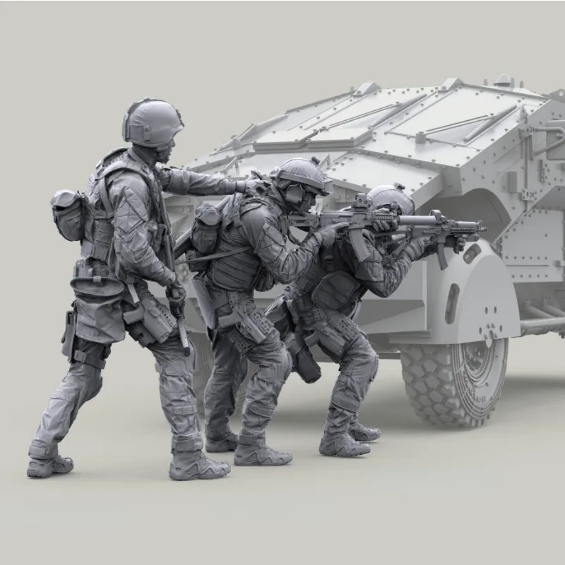 1/35 Resin Model Figure GK ， U - Model Kit Figures ulasan dan harga