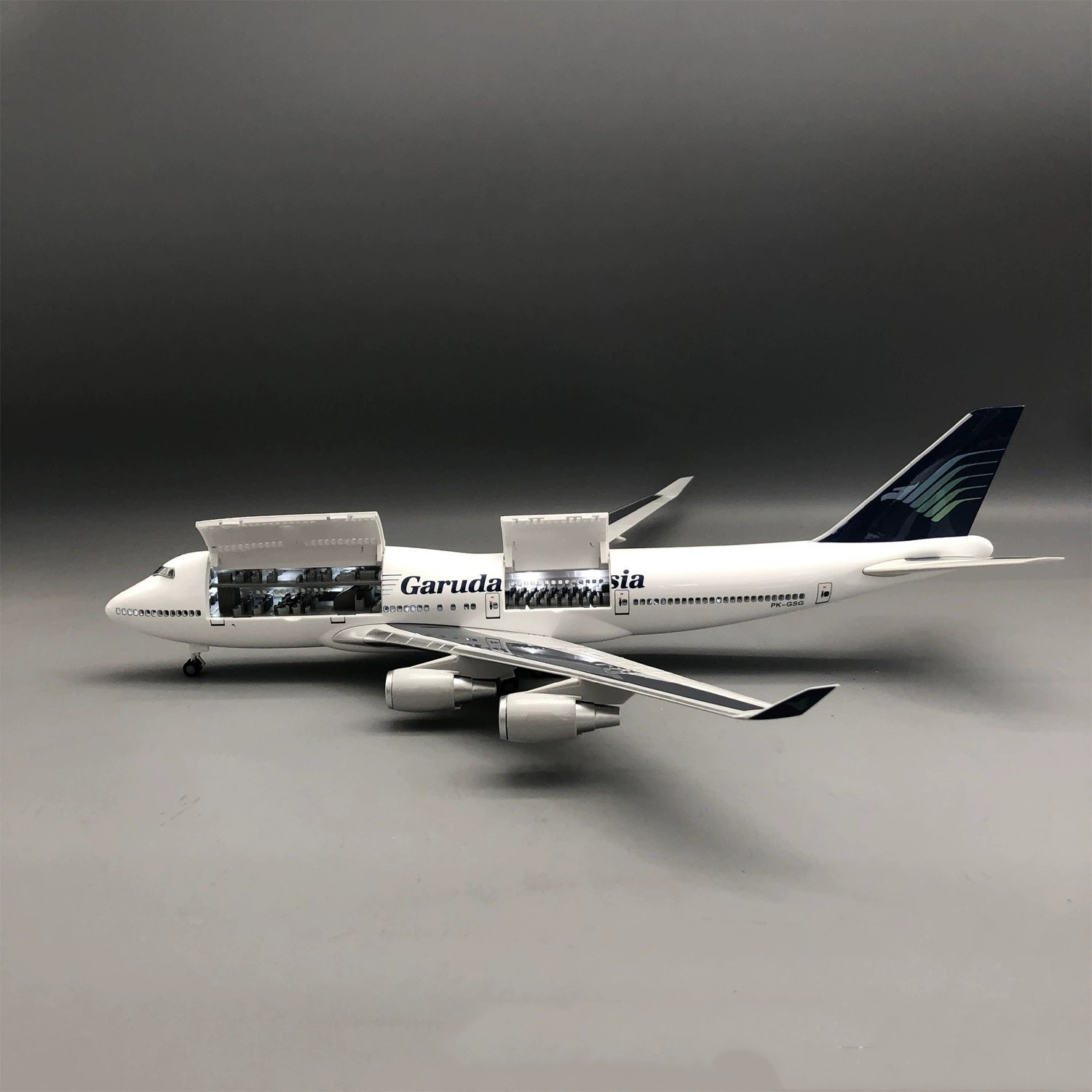 47cm Diecast Resin Aircraft B7 - Model Kit Indonesia ulasan dan harga