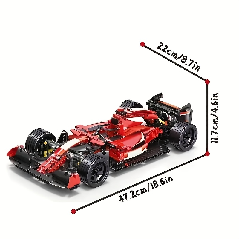 1292PCS Technical 1:10 F1 Spor - Model Kit F1 ulasan dan harga