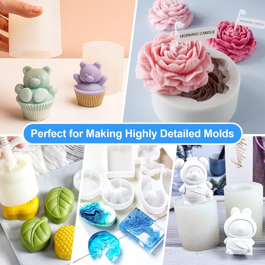 Silicone Mold Making Kit, 38.8 - Resin Kit Cast ulasan dan harga