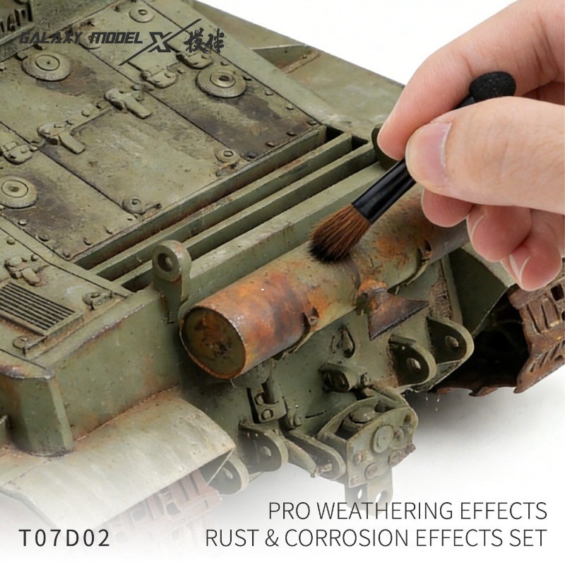 Galaxy T07D01-T07D06 6 Colors  - Weathering Model Kit ulasan dan harga