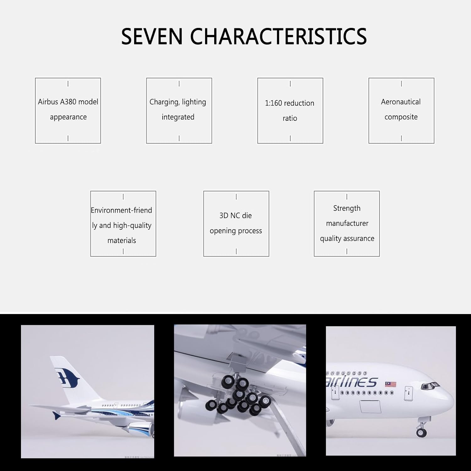 1:160 Scale Malaysia Airlines  - Resin Kit Cast ulasan dan harga